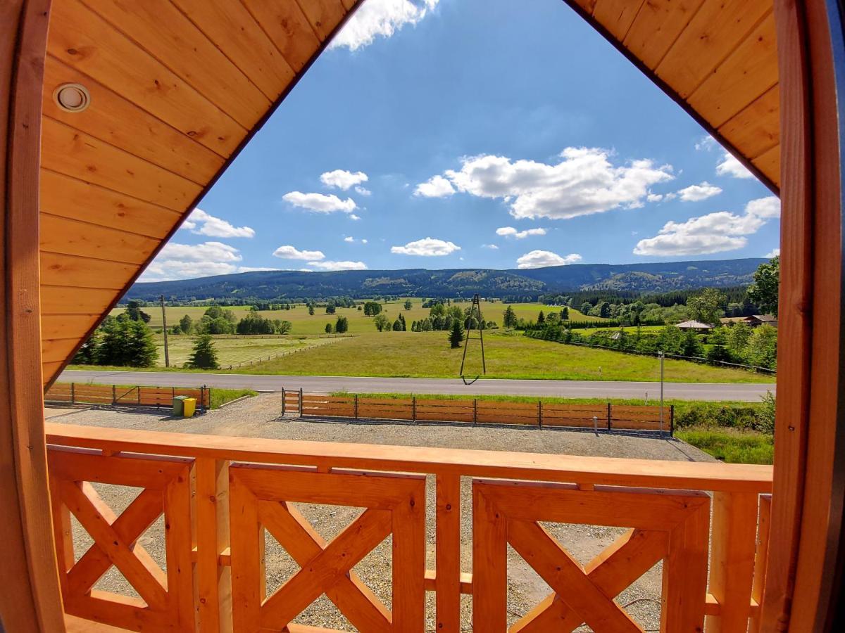 Osada Orlica Klimatyczne Domki Z Widokiem Na Gory I Termalnym Spa Sauna Jacuzzi 4 Km Od Zieleniec Ski Arena Lasowka Экстерьер фото
