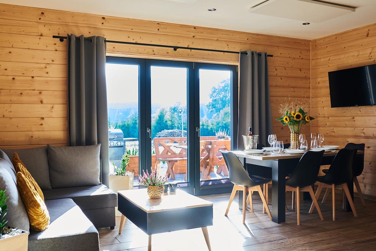 Osada Orlica Klimatyczne Domki Z Widokiem Na Gory I Termalnym Spa Sauna Jacuzzi 4 Km Od Zieleniec Ski Arena Lasowka Экстерьер фото